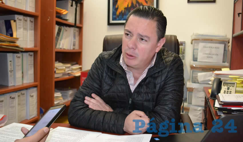 Raúl Brito Berúmen, titular de la Auditoría Superior del Estado (ASE), (Foto Archivo Página 24)