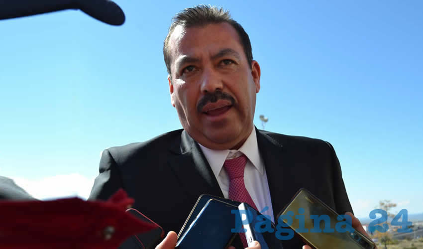 Samuel Montoya Álvarez, comisionado presidente del Instituto Zacatecano de Transparencia, Acceso a la Información y Protección de Datos Personales (Izai) (Foto Merari Martínez)