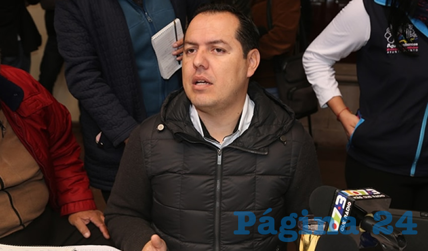 Jaime Gerardo Beltr&aacute;n Mart&iacute;nez, secretario del Ayuntamiento (Foto: Eddylberto Lu&eacute;vano Santill&aacute;n)