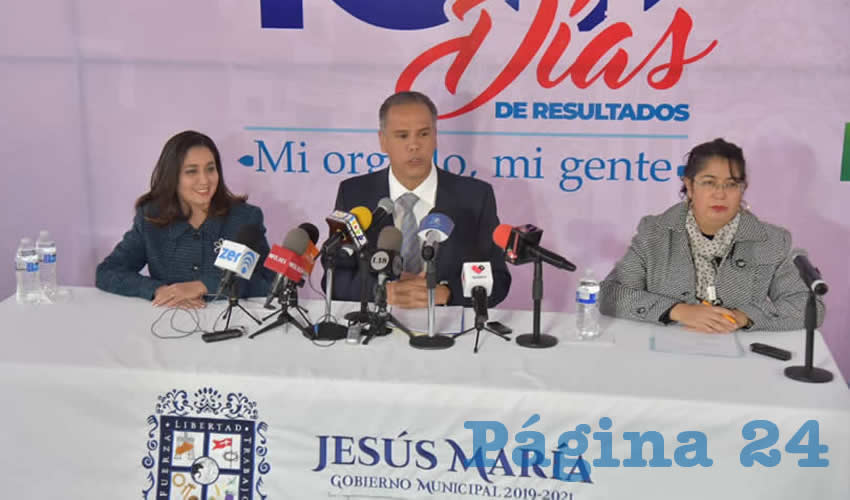 Jos&eacute; Antonio Ar&aacute;mbula L&oacute;pez, presidente municipal de Jes&uacute;s Mar&iacute;a (Foto: Eddylberto Lu&eacute;vano Santill&aacute;n)