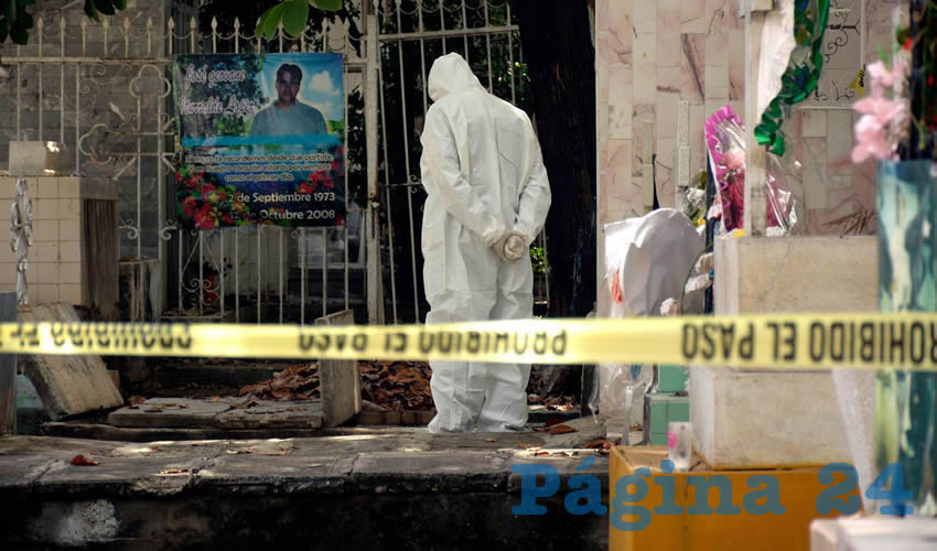 Este viernes localizaron el cadáver descuartizado de una mujer en un panteón de Culiacán.