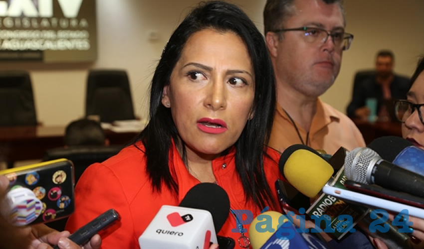 Karina Banda Iglesias, diputada local (Foto: Eddylberto Lu&eacute;vano Santill&aacute;n)