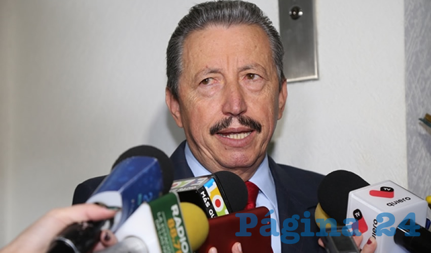J. Asunción Gutiérrez Padilla, presidente de la CDHEA (Foto: Eddylberto Luévano Santillán)