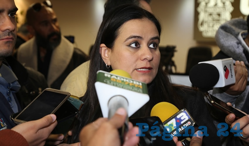 Gladys Adriana Ramírez Aguilar, diputada local (Foto: Eddylberto Luévano Santillán)