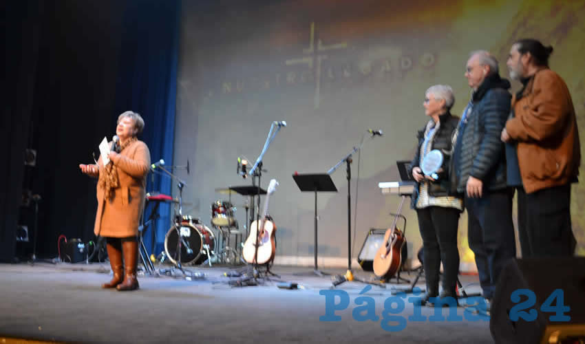 La congregación religiosa Viña México presentó en el Teatro Fernando Calderón el evento denominado “Nuestro Legado” (Foto: Merari Martínez)