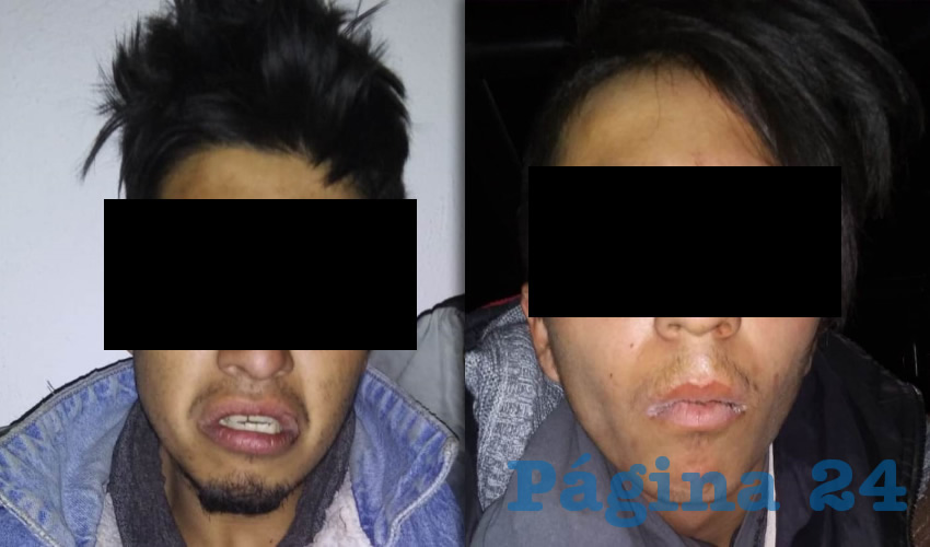 Dos de los tres ladrones domiciliarios detenidos en San Francisco de los Romo