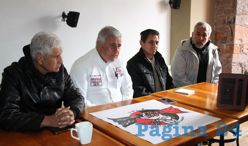 José Narro Céspedes, senador de la República: “Nos preocupa el Isstezac porque durante muchos años fue la caja chica de los gobernadores, desde Arturo Romo y con Ricardo Monreal Ávila, donde el director se hizo dueño de hoteles” (Foto Rocío Castro)