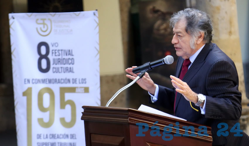 José Carlos Herrera Palacios anuncia retiro voluntario al cargo de magistrado del STJEJ; dijo que aunque por ley tiene derecho a permanecer, es por deseo propio que se retira de la Séptima Sala Especializada en Materia Civil/Foto: Cortesía
