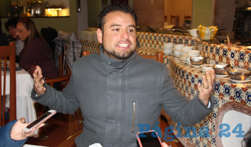 Miguel Varela Pinedo, alcalde de Tlaltenango (Foto Rocío Castro)