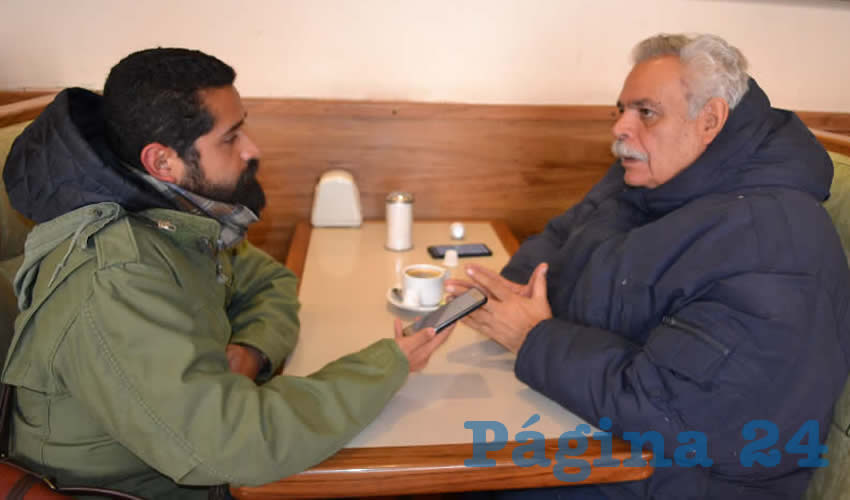 Luis Medina Lizalde, militante Movimiento Regeneración Nacional (Morena) (Foto: Merari Martínez)
