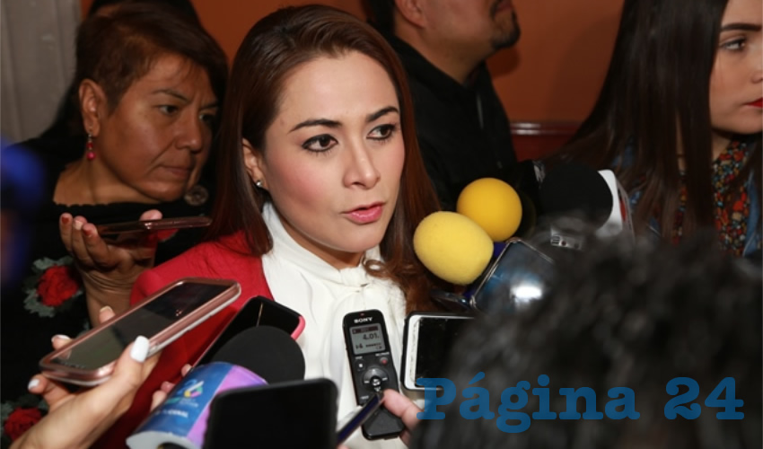 Tere Jim&eacute;nez Esquivel, presidenta municipal del Aguascalientes (Foto: Eddylberto Lu&eacute;vano Santill&aacute;n)