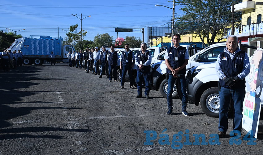 El propósito de adquirir las camionetas es para que puedan circular y brindar el servicio en lugares donde los camiones no pueden, indicó el el director de Servicios Públicos Municipales de Zapopan/Foto: Cortesía