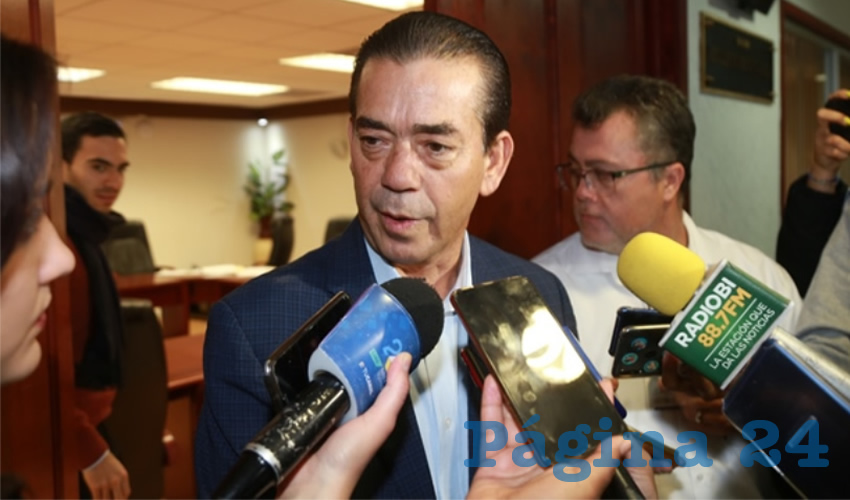 Salvador Pérez Sánchez, diputado local (Foto: Eddylberto Luévano Santillán)