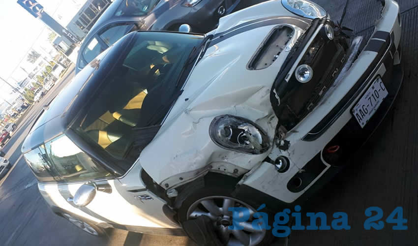 El carro BMW, que conducía Gustavo “N” “N”, de 56 años