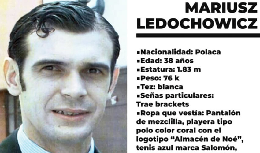 La cabeza de un hombre polaco desaparecido desde el 4 de febrero acompañada de una cartulina con un mensaje amenazante fue abandonada en Guadalajara/Foto: Especial