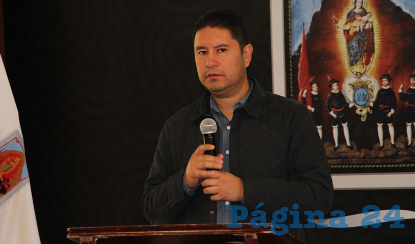 Iván de Santiago Beltrán, secretario de gobierno de la presidencia municipal de Zacatecas (Foto Rocío Castro)