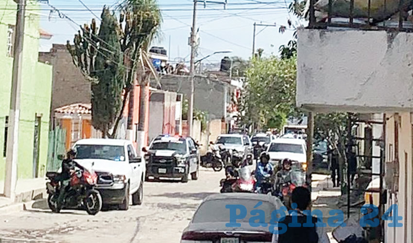 Los agentes realizaban una investigación cuando fueron agredidos a balazos desde el interior de una finca ubicada en el cruce de las calles Palmasola y Florida/Fotos: Especial