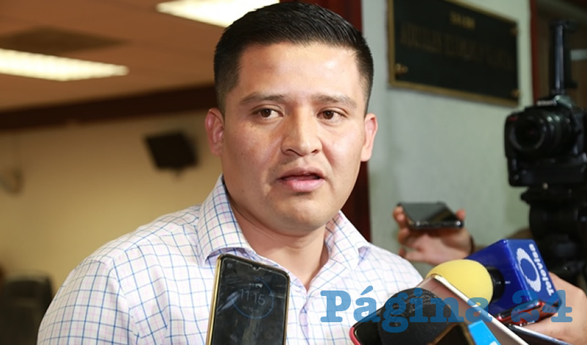 Heder Guzmán Espejel, diputado local (Foto: Eddylberto Luévano Santillán)