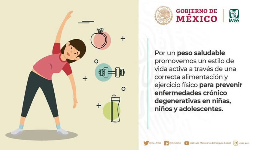 El personal del IMSS recorrerá primarias y secundarias para revisar peso, estatura, masa corporal y estado general de salud de cada menor