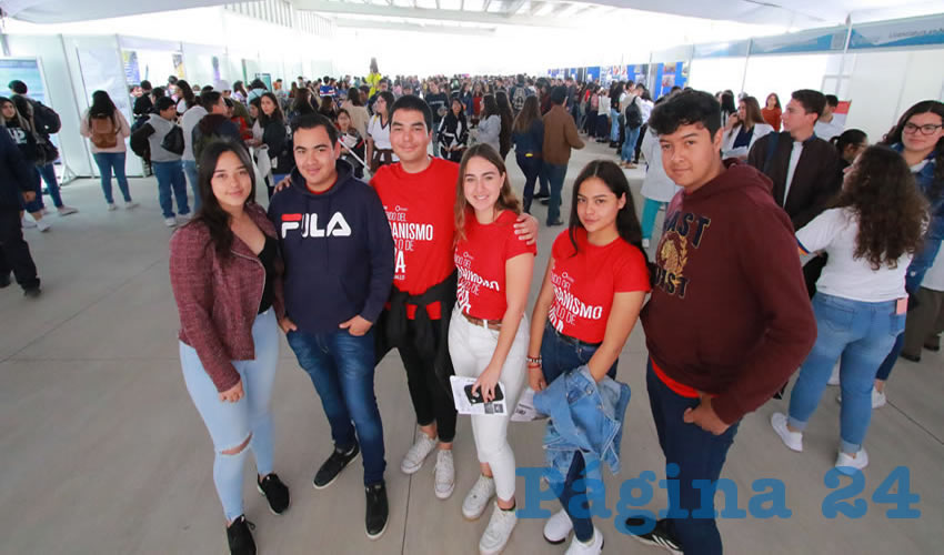 Cada licenciatura e ingeniería de la máxima casa de estudios de la entidad cuenta con un espacio en esta muestra