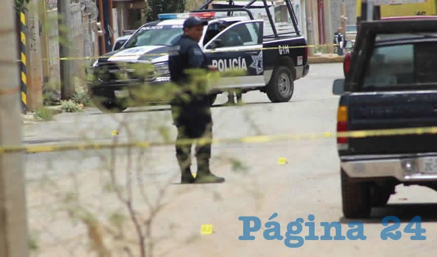 La movilización policía en la comunidad de San Ignacio