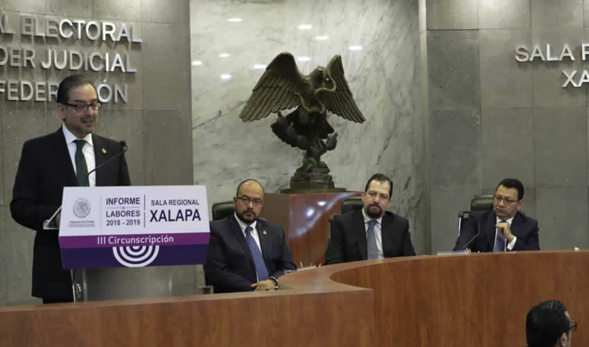 El presidente del TEPJF ha mandado un mensaje de que las salas regionales tienen total autonomía y absoluta libertad para que actúen conforme a su criterio