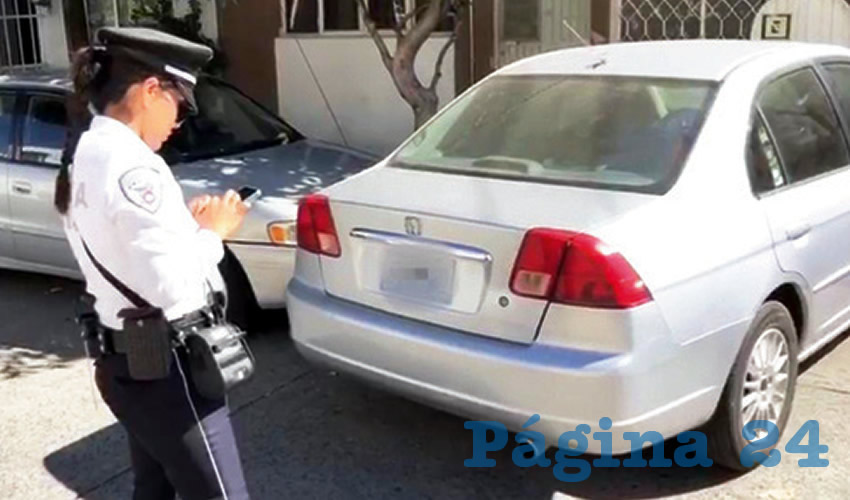 En la versión electrónica de la infracción, aparecen evidencias fotográficas de la infracción cometida, fecha, hora y lugar, costo de la multa, entre otros/Foto: Cortesía