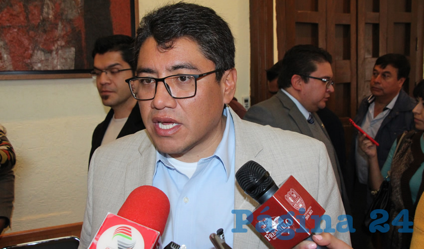 Saúl Monreal Ávila: Algunas de estas comunidades son Río Florido, Plateros, entre otras, en donde se trabaja con el apoyo de elementos de la Guardia Nacional y la Policía Metropolitana (Metropol). (Foto Rocío Castro)