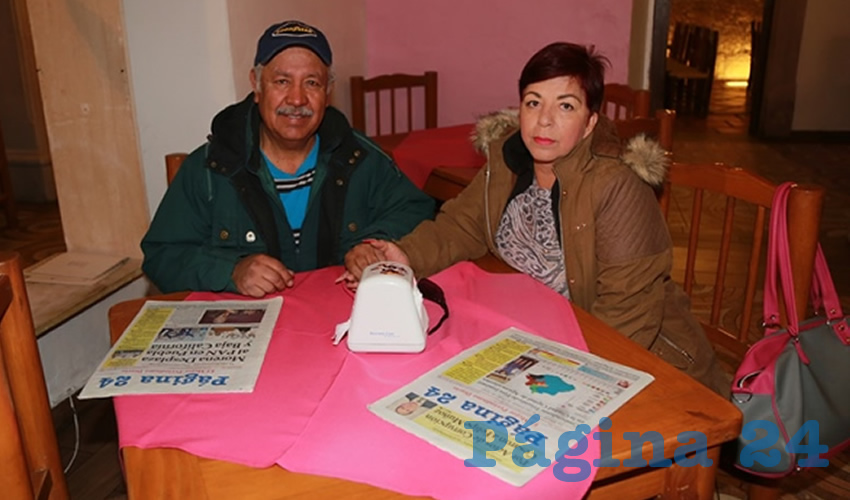 Eduardo Gómez Navarrete y Laura Reyes Barrera compartieron un rico desayuno en La Mestiza