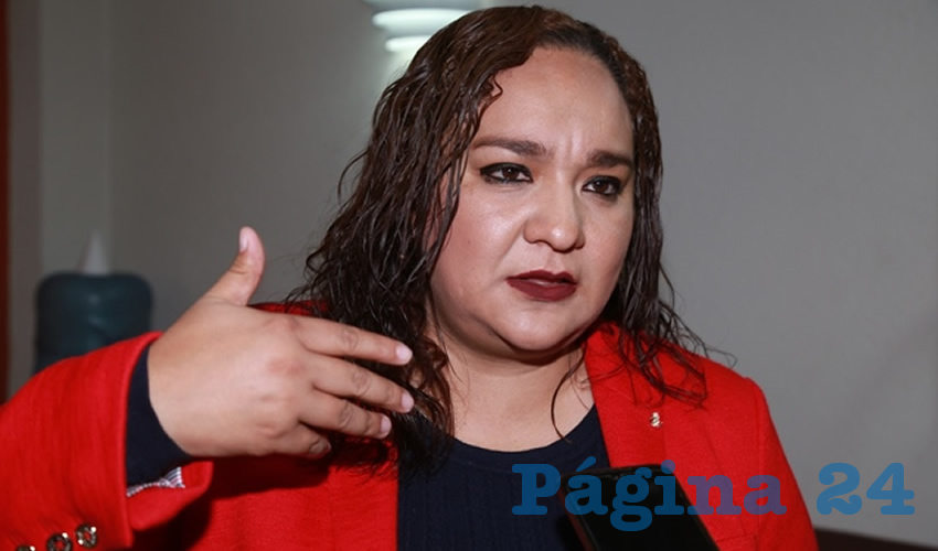 Natzielly Rodr&iacute;guez Calzada, diputada local (Foto: Eddylberto Lu&eacute;vano Santill&aacute;n)