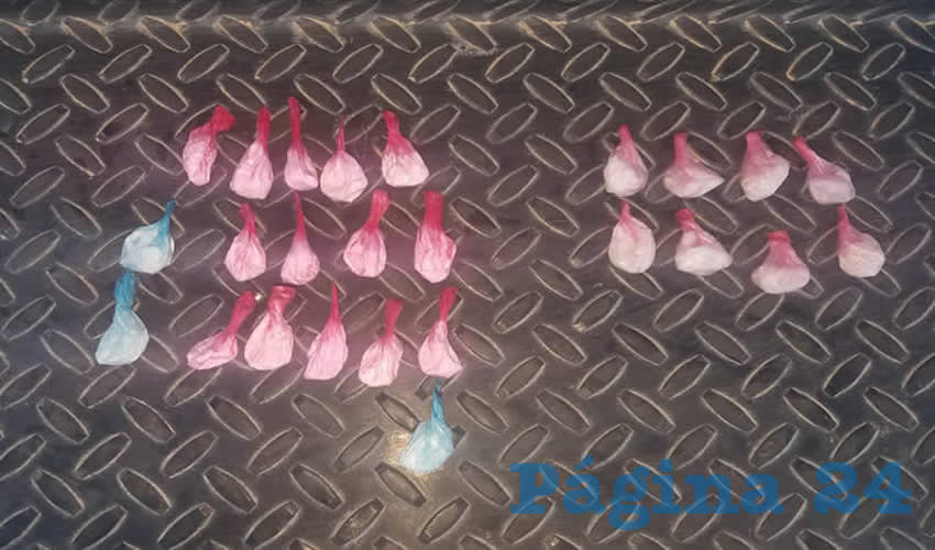 Las 25 dosis de &ldquo;crystal&rdquo; y coca&iacute;na que el narquillo pretend&iacute;a colocar entre viciosos