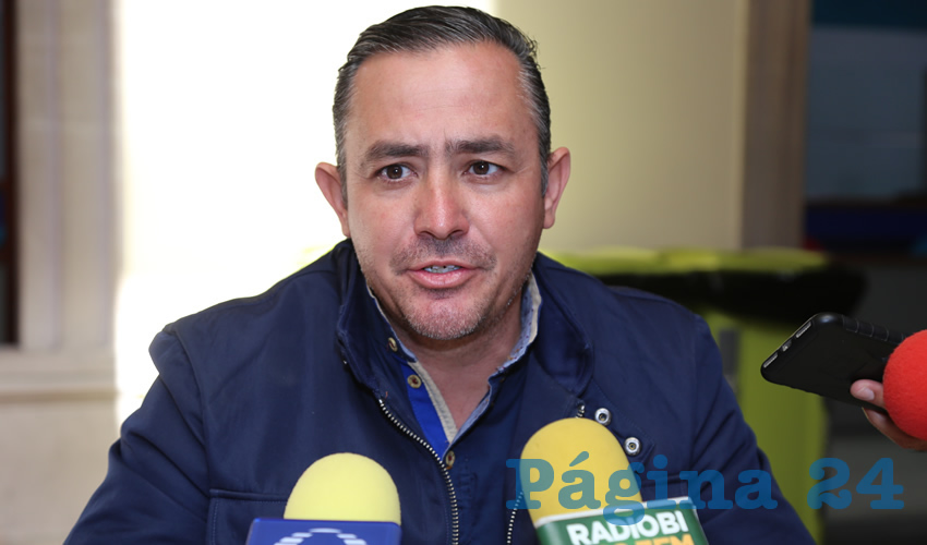 Israel Díaz García, director de Mercados y Estacionamientos