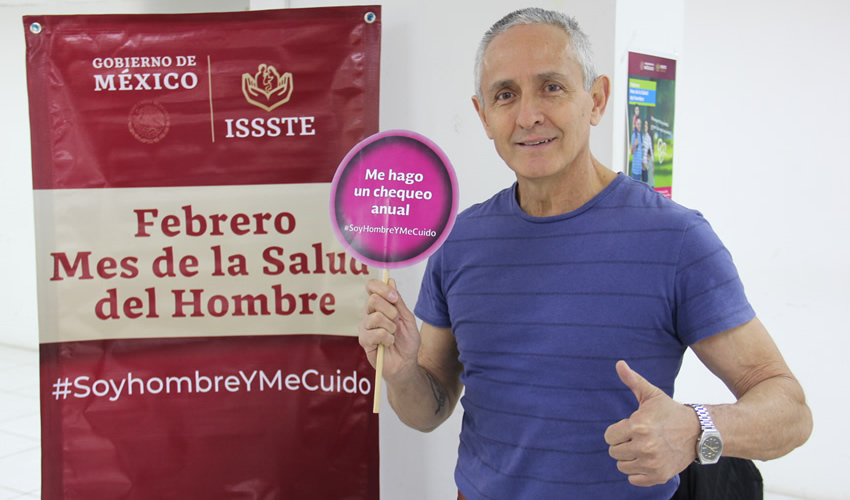Se tuvo una importante afluencia de hombres trabajadores del INEGI, los cuales se mostraron interesados en cuidar su salud