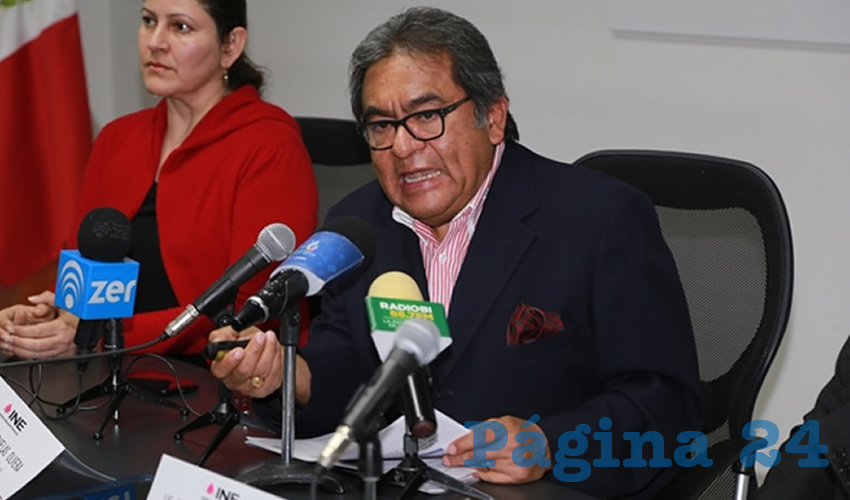 Ignacio Ruelas Olvera, vocal ejecutivo del INE en Aguascalientes (Foto: Eddylberto Luévano Santillán)
