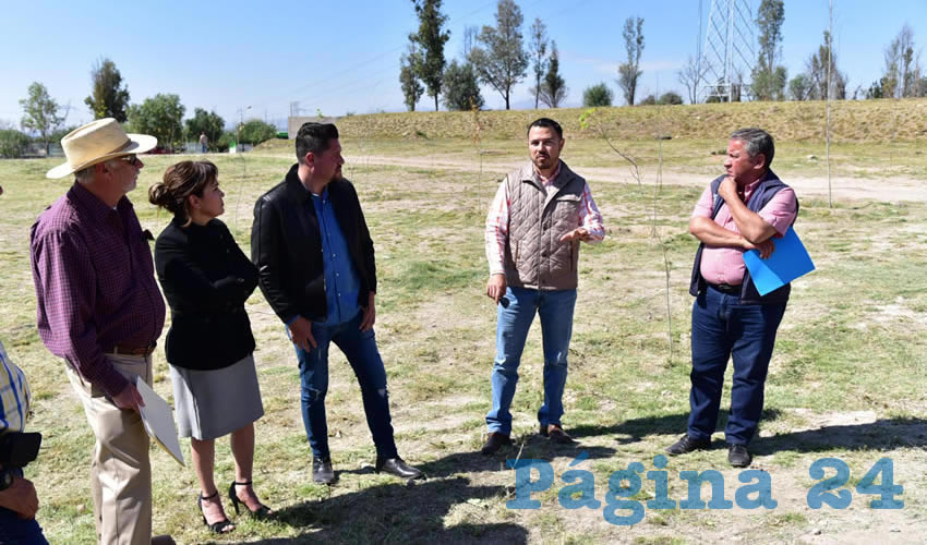 Miriam Rodríguez Tiscareño realizó un recorrido de supervisión por el Bosque Urbano Cumbres