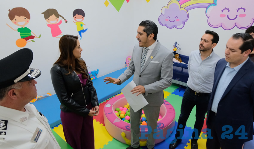 La estancia cuenta con dos áreas acondicionadas con foamy, cunero, colchonetas y material didáctico