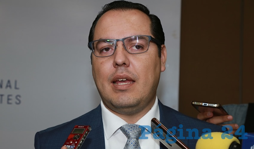 Jaime Gerardo Beltrán Martínez, secretario del Ayuntamiento (Foto: Eddylberto Luévano Santillán)