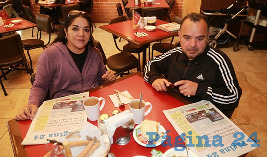 En Las Antorchas compartieron el pan y la sal Beatriz Balcázar Martínez y Alfredo Molina Bravo