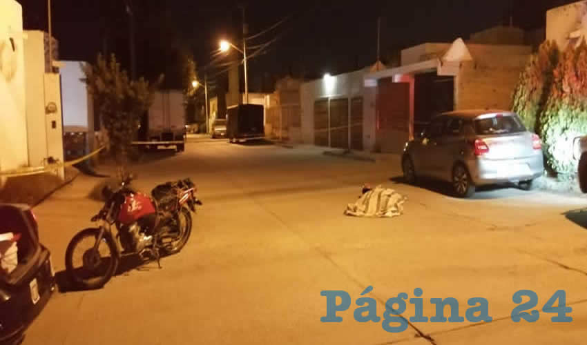 Sobre la calle Caoba, en el fraccionamiento Vistas del Sauz, pereció el motociclista