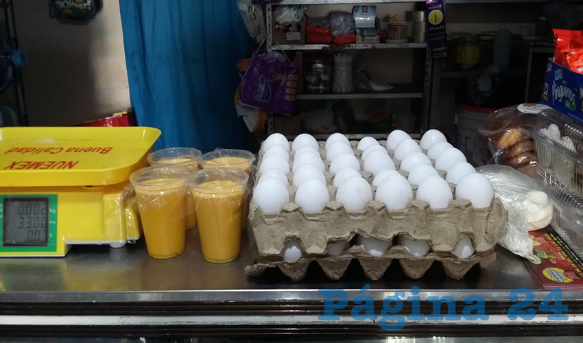 El huevo, a 40 pesos o más