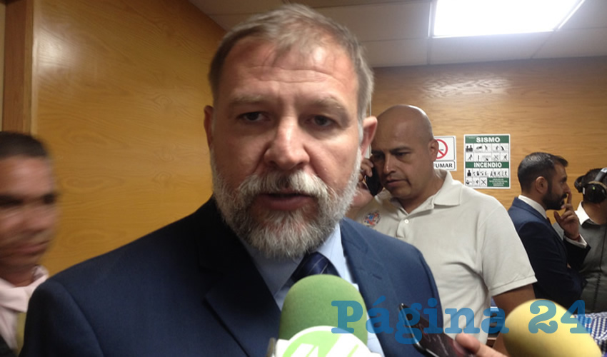 “Nosotros en la resolución de un recurso, no encontramos causas de improcedencia para el plebiscito” para revocar la donación de un predio de 55 hectáreas a la Universidad de Guadalajara, aseguró el titular del IEPC, Guillermo Alcaraz Cross/Foto: Francisco Tapia