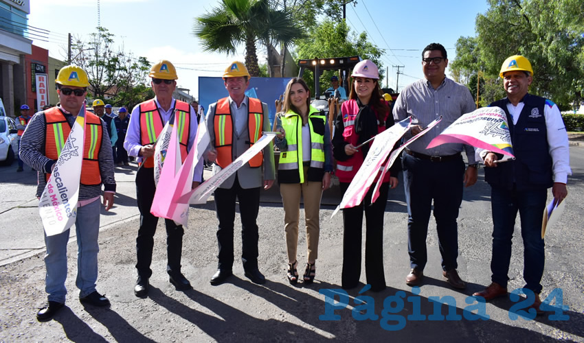 Se realizar&aacute; un paso peatonal seguro con concreto hidr&aacute;ulico, para que las personas que laboran en el INEGI y la poblaci&oacute;n del Sur pueda cruzar la avenida