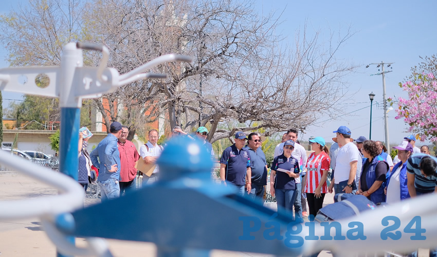 Tere Jiménez visitó las comunidades Lumbreras, El Taray y Los Caños, al sur de la ciudad