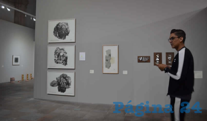 Estas obras estuvieron presentes en la ciudad para conectar con artistas locales que se dedican a la pintura desde diversas generaciones (Foto Merari Martínez)
