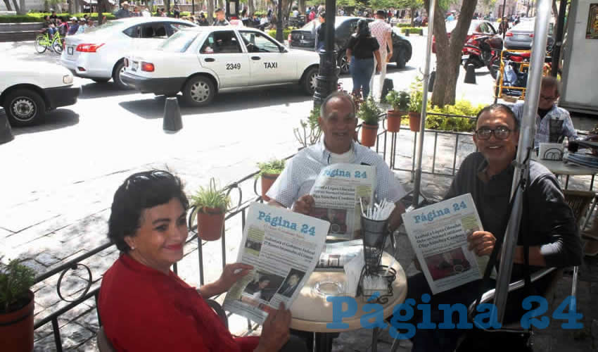 Los hermanos Ruth, Jorge y Joel Garc&iacute;a Rojas estuvieron en Caf&eacute; Catedral