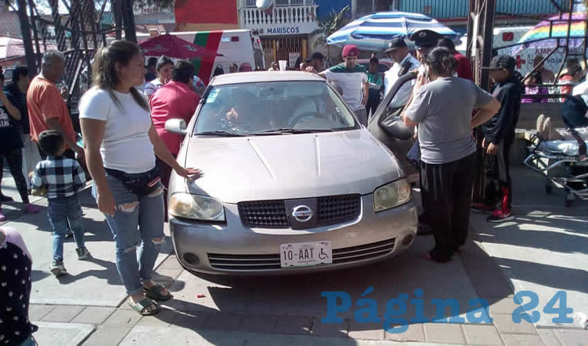 El autom&oacute;vil que conduc&iacute;a David &ldquo;N&rdquo; &ldquo;N&rdquo;, de 80 a&ntilde;os de edad