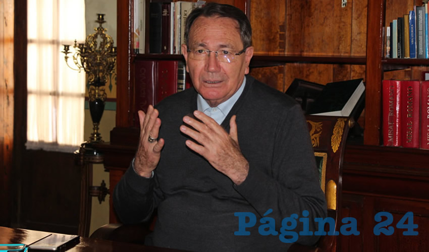 Frente al recrudecimiento de la violencia en el estado, Sigifredo Noriega Barceló, obispo de la Diócesis de Zacatecas expuso que “es muy triste, pareciera que la violencia no se termina, está afectando no sólo a personas y familias en particular, sino que está afectando a comunidades” (Foto Rocío Castro Alvarado)