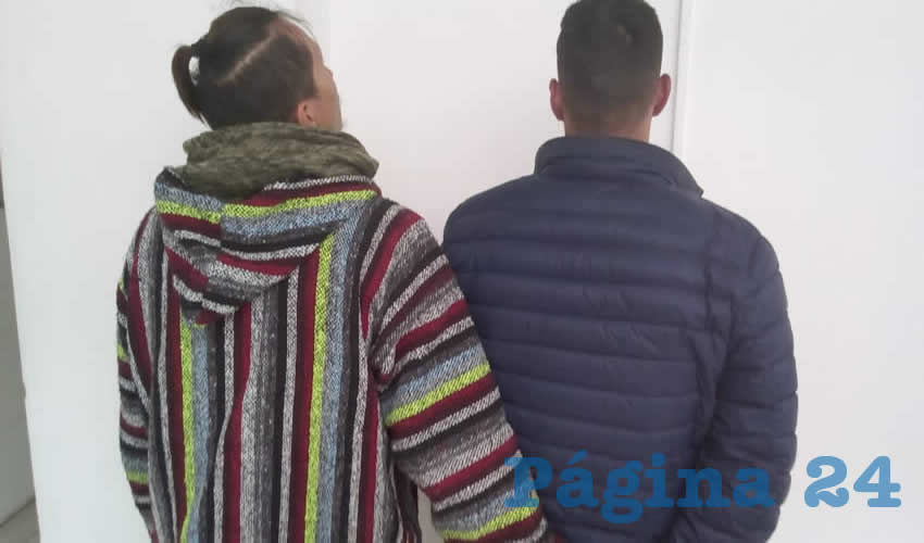Leonel y Alejandro ya habían juntado aparatos y objetos con valor aproximado a 800 mil pesos