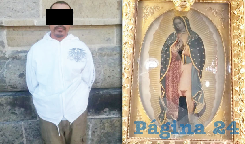 El sujeto fue identificado como Jorge, de 38 años de edad/Fotos: Especial