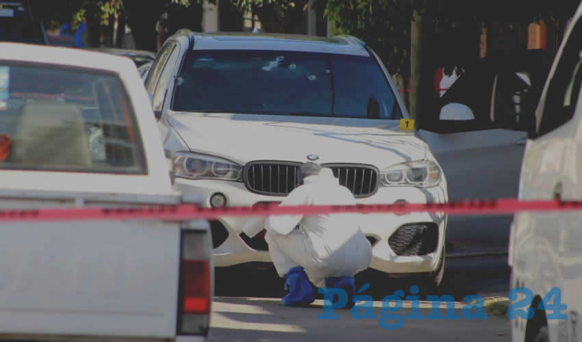 &ldquo;El Panchillo&rdquo; fue ejecutado cuando se encontraba a bordo de esta camioneta BMW